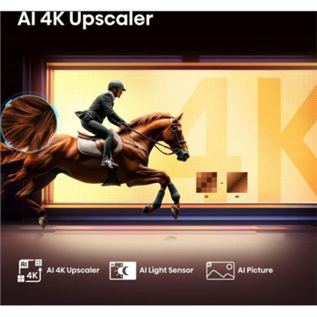 Hisense QLED TV | 85E7Q | 85 | Smart TV | VIDAA Smart | UHD | Black 5