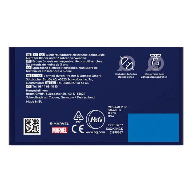 Tooth brush Oral-B iO Series 2 Kids 6+ Spiderman 2