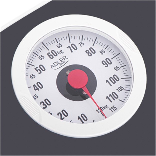 Adler | Mechanical Bathroom Scale | AD 8178 | Maximum weight (capacity) 120 kg | Accuracy 1000 g | Black 2