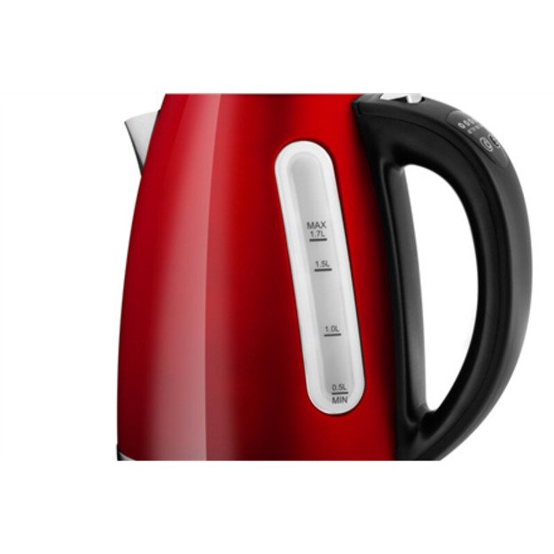 ETA | Kettle | Ela Digi ETA959890010 | Electric | 2200 W | 1.7 L | Stainless steel | 360&deg; rotational base | Red 2