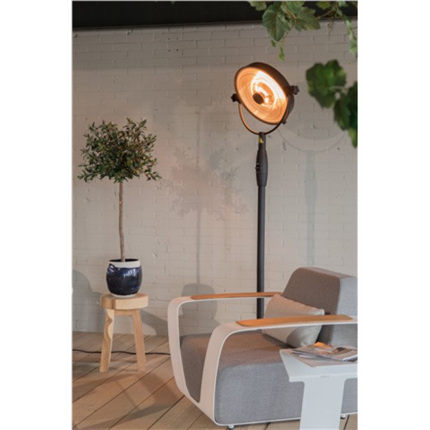 SUNRED | Heater | RSS16, Retro Bright Standing | Infrared | 2100 W | Black | IP54 5