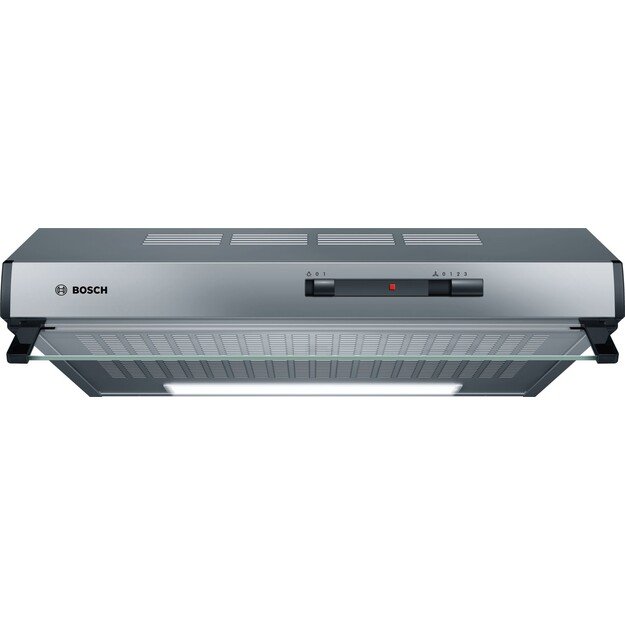 Bosch Serie 2 DUL62FA51 cooker hood 250 m&sup3;/h Wall-mounted Stainless steel D