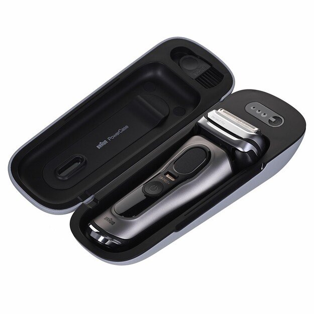 Braun Series 9 Pro+ 9575cc Wet & Dry Foil shaver Trimmer Metallic 1