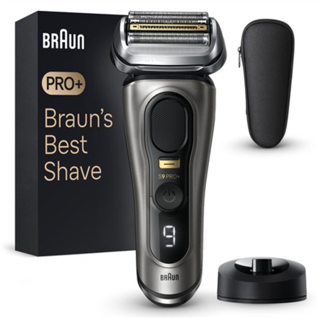 Braun Series 9 Pro+ 9515s Shaver 6 pieces Metallic