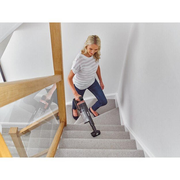 Shark Stratos 2-in-1 stick vacuum Battery Dry Bagless Black, Peach 23