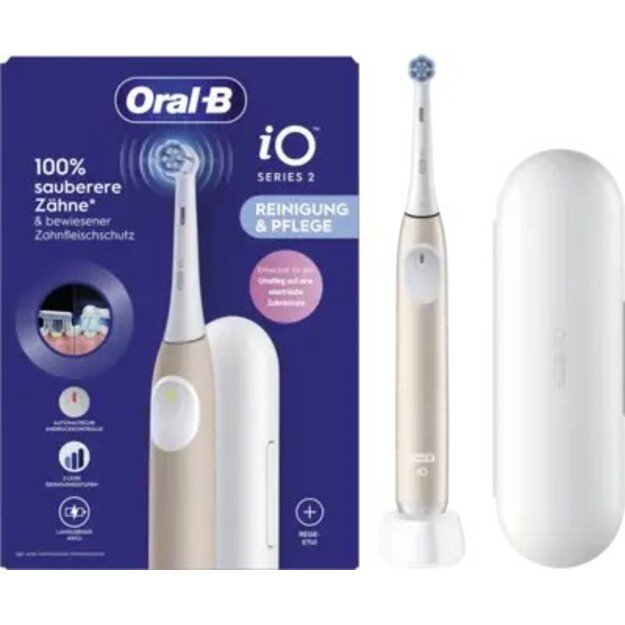 Oral-B 2 iO Adult Vibrating toothbrush Pink, White