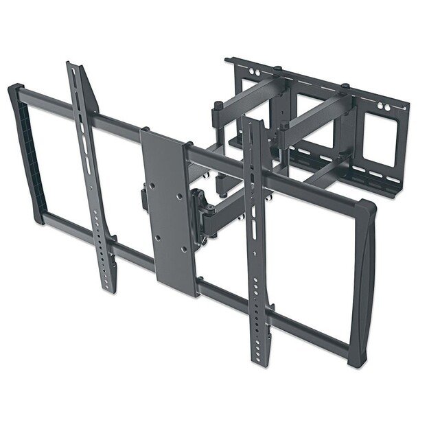 MANHATTAN Universal LCD Full-Motion Large-Screen Wall Mount 60 to 100Inch Flat-Panel or Curved TV up to 80kg Tilt Swivel and Lev