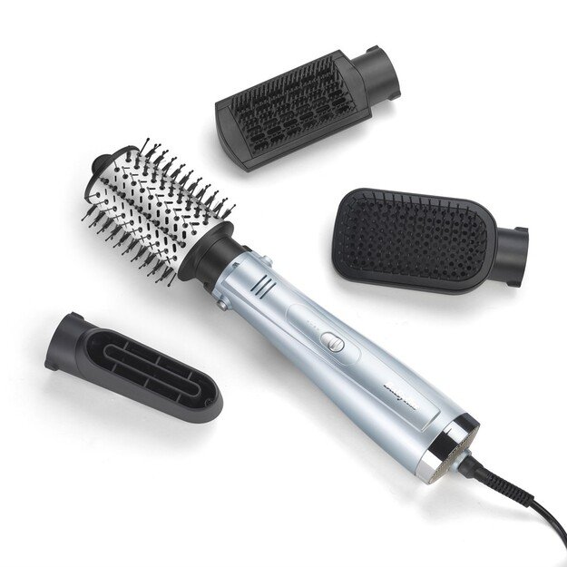 BaByliss Hydro-Fusion Hydro Fusion Smooth & Shape Hot air brush Warm Gray, Silver 1000 W 98.4  (2.5 m)