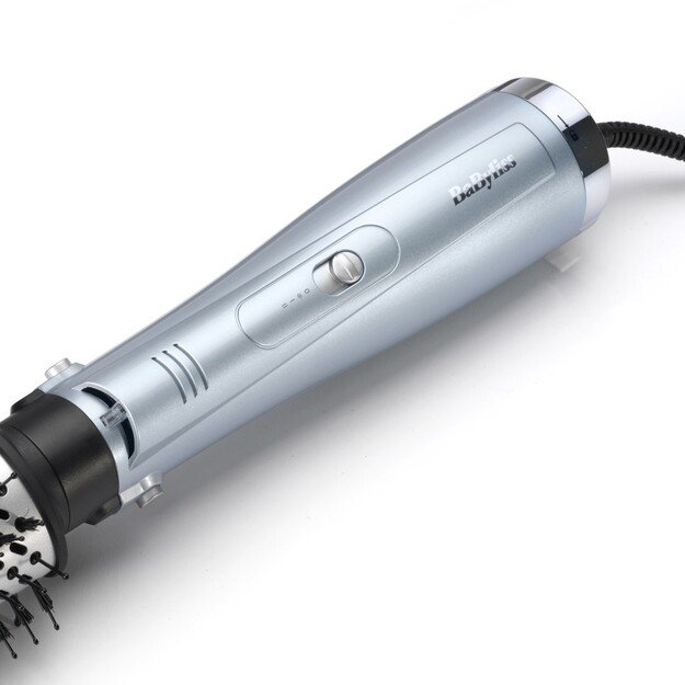 BaByliss Hydro-Fusion Hydro Fusion Smooth & Shape Hot air brush Warm Gray, Silver 1000 W 98.4  (2.5 m)