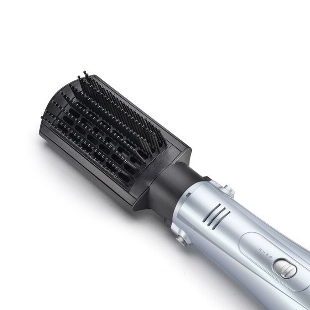 BaByliss Hydro-Fusion Hydro Fusion Smooth & Shape Hot air brush Warm Gray, Silver 1000 W 98.4  (2.5 m)