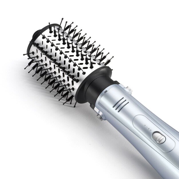 BaByliss Hydro-Fusion Hydro Fusion Smooth & Shape Hot air brush Warm Gray, Silver 1000 W 98.4  (2.5 m)