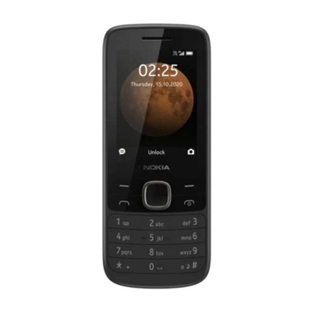Nokia | Yes | 225 4G TA-1316 | Black | 2.4   | TFT | 240 x 320 pixels | 64 MB | 128 MB | Dual SIM | Nano-SIM | 3G | Bluetooth |