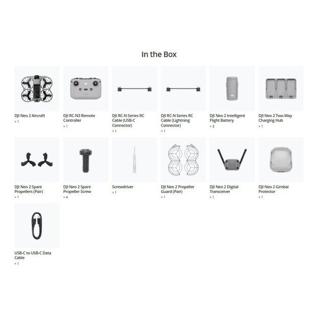DJI Neo 2 Fly More Combo 1