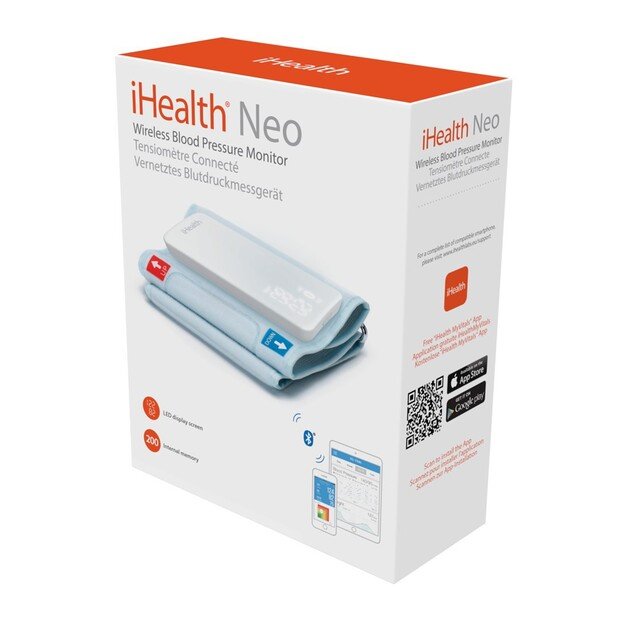 iHealth Neo Smart Upper Arm Blood Pressure Monitor iHealth