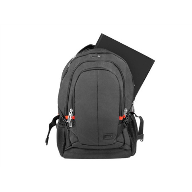 Natec | Fits up to size   | Laptop Backpack Merino | NTO-1703 | Backpack | Black | 15.6   | Shoulder strap