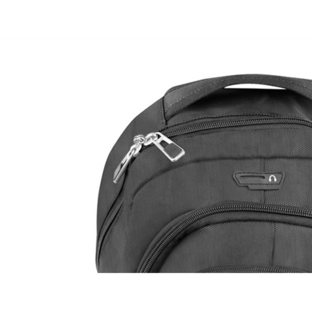 Natec | Fits up to size   | Laptop Backpack Merino | NTO-1703 | Backpack | Black | 15.6   | Shoulder strap