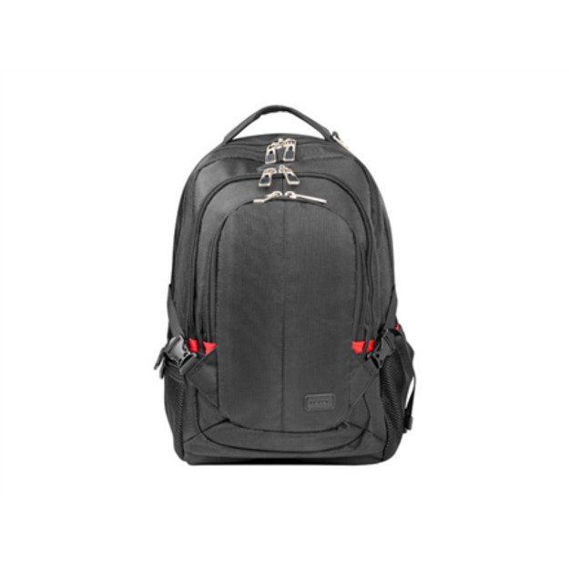 Natec | Fits up to size   | Laptop Backpack Merino | NTO-1703 | Backpack | Black | 15.6   | Shoulder strap