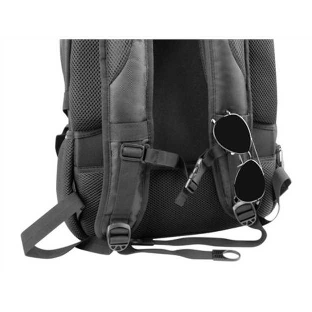 Natec | Fits up to size   | Laptop Backpack Merino | NTO-1703 | Backpack | Black | 15.6   | Shoulder strap