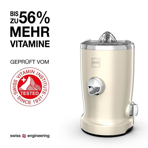 NOVIS Vita Juicer SX-3 VDE, kreminė