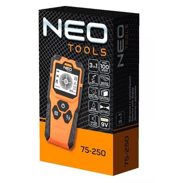 Neo Tools 3-in-1 Detector with Display
