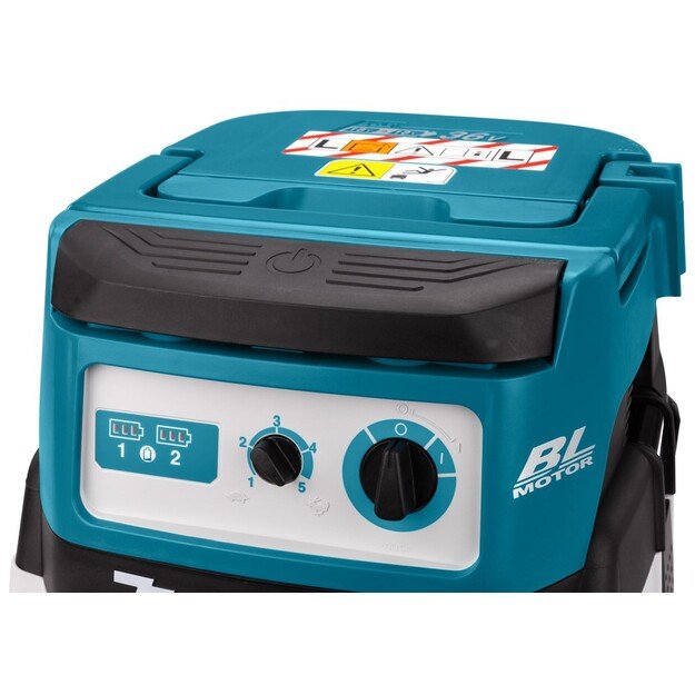 Makita DVC155LZX2 vacuum 15 L Dry&wet 5
