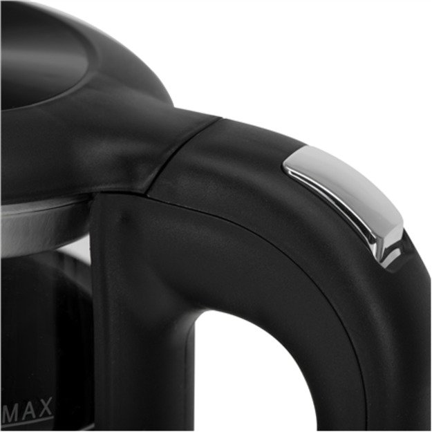 Adler Kettle with LED Display | AD 1305 | Electric | 2200 W | 1.7 L | Plastic | 360&deg; rotational base | Black/Silver 4