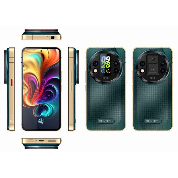 Smartphone Oukitel WP200 Pro 5G 6.7  24GB/1TB DS 8580mAh Green