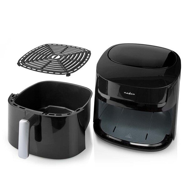 Nedis KAAF170BK fryer Single 7.2 L Stand-alone 1800 W Hot air fryer Black 3