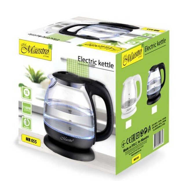 Kettle 1l MR-055-WHITE MAESTRO 1