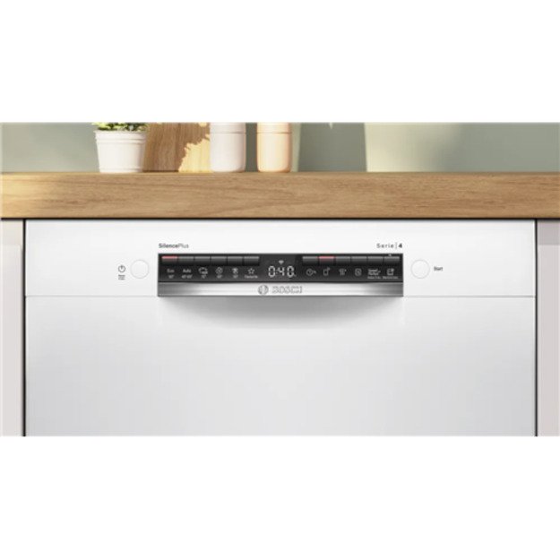 Bosch | Dishwasher | SMU4HAW01S | Built-under | Width 60 cm | Number of place settings 13 | Number of programs 6 | Energy effici