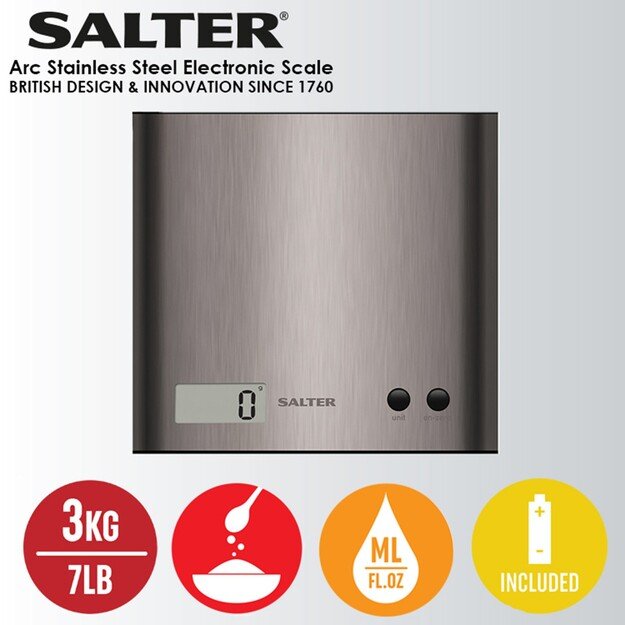 Salter 1087 SSDRCEU16 Pro Silver