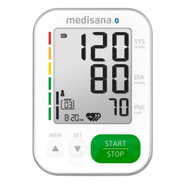 Medisana BU 572 upper arm blood pressure monitor (white) 10
