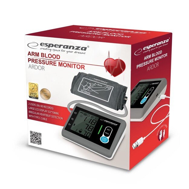 Esperanza ECB004 upper arm blood pressure monitor