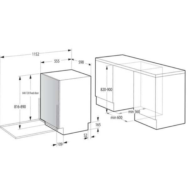 GORENJE GV16D