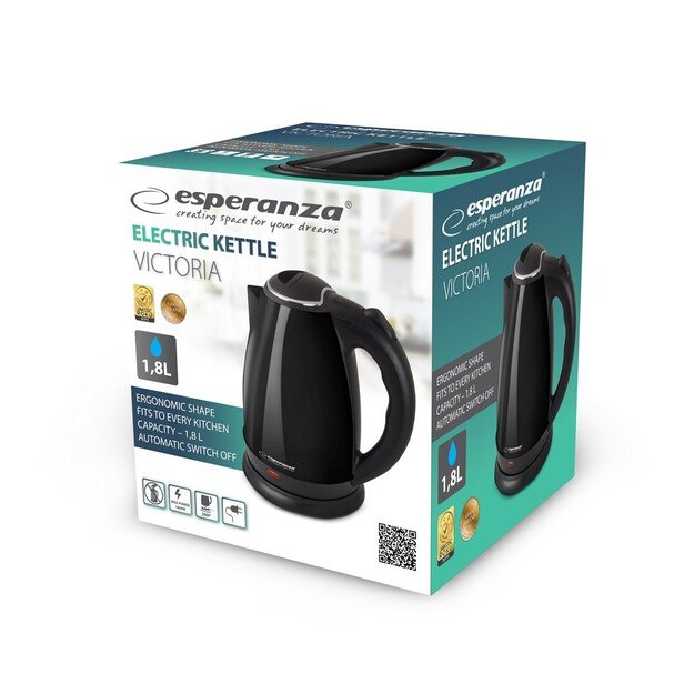 Esperanza EKK113K Electric kettle 1.8 L Black