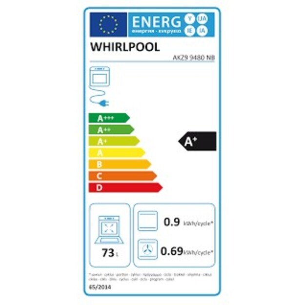 WHIRLPOOL AKZ9 9480 NB