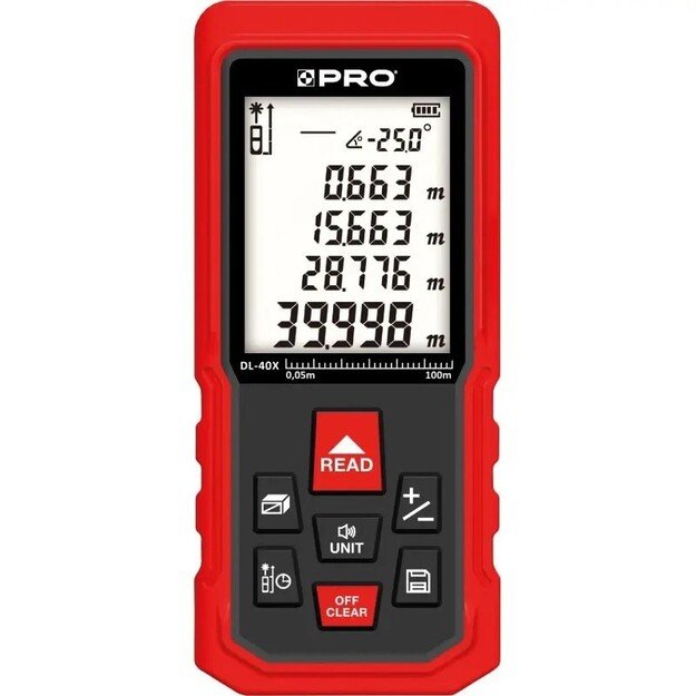 Laser Distance Meter DL-40X