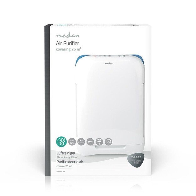 Nedis air purifier over 25m 6