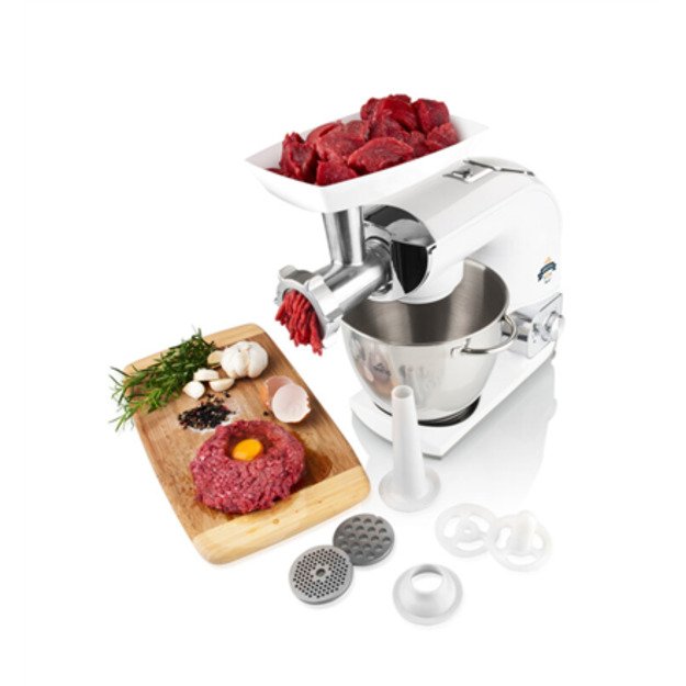 ETA | Food processor | ETA002890061 Gratus MAX | 1200 W | Number of speeds 8 | Bowl capacity 5.5 L | Blender | Meat mincer | Whi