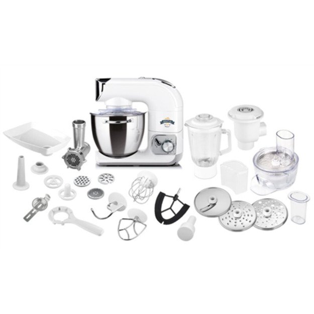 ETA | Food processor | ETA002890061 Gratus MAX | 1200 W | Number of speeds 8 | Bowl capacity 5.5 L | Blender | Meat mincer | Whi