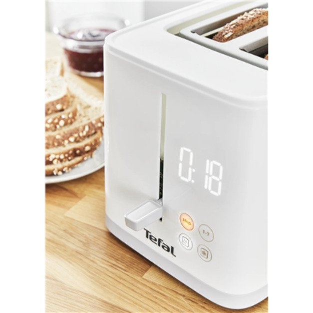 TEFAL | Toaster | TT693110 | Power 850 W | Number of slots 2 | Housing material Plastic | White