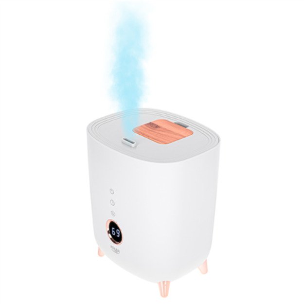 Adler | AD 7972 | Humidifier | 23 W | Water tank capacity 4 L | Suitable for rooms up to 35 m&sup2; | Ultrasonic | Humidification ca 5