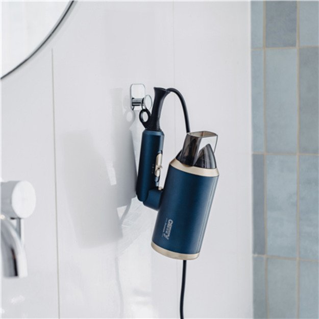 Camry | Hair Dryer | CR 2268 | 1800 W | Number of temperature settings 2 | Ionic function | Diffuser nozzle | Blue/Gold