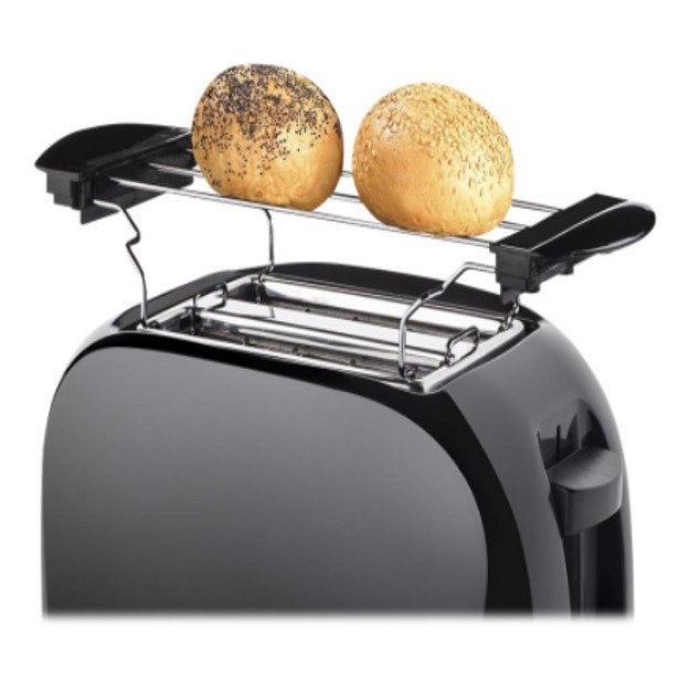 Tristar Toaster | BR-1025 | Number of slots 2 | Housing material Plastic | Black 2