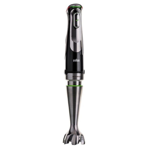 Braun | Hand Blender | MQ9135XI MultiQuick 9 | Hand Blender | 1200 W | Number of speeds 3 | Black/Stainless Steel 8