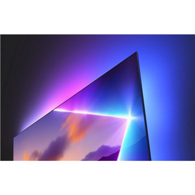 Philips 4K Ambilight TV | 55PUS8450/12 | 55 | Smart TV | TITAN OS | UHD | Black