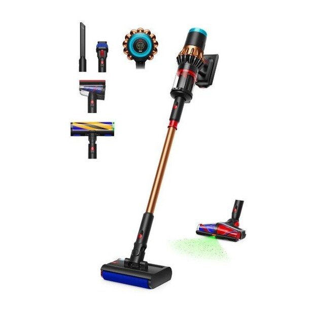 Dyson V16 Piston Animal Submarine 2-in-1 stick vacuum Battery Dry HEPA Bagless 900 W Black, Copper