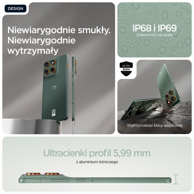 Motorola Edge 70 12/512GB Pantone Lily Pad 6