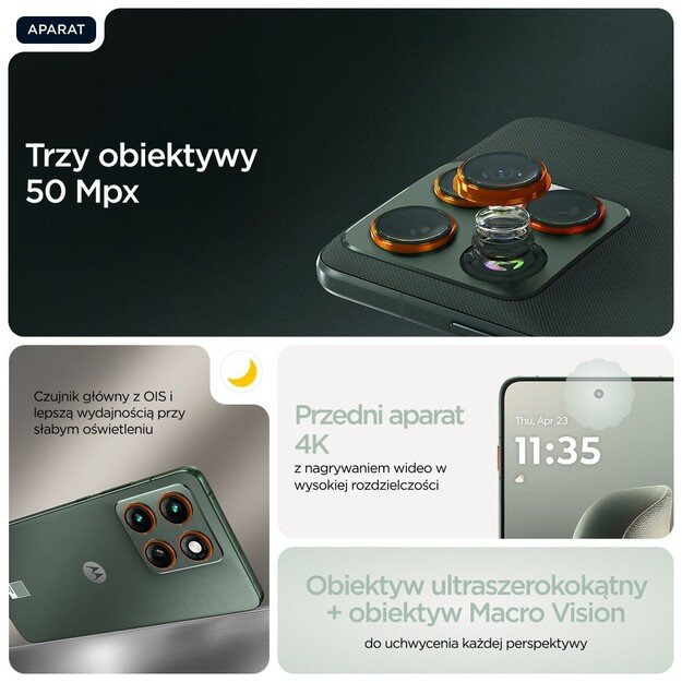 Motorola Edge 70 12/512GB Pantone Lily Pad 4