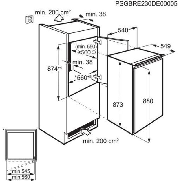 ELECTROLUX LFB2AE88S